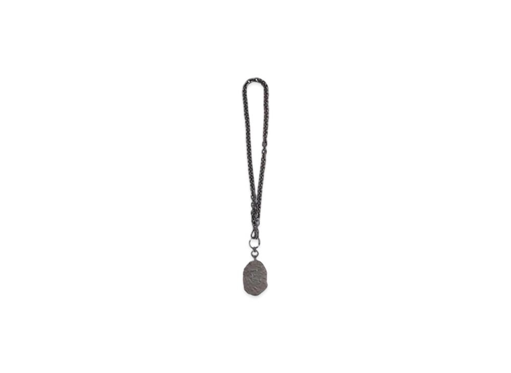 A BATHING APE Ape Head Chain Neckless "Black"