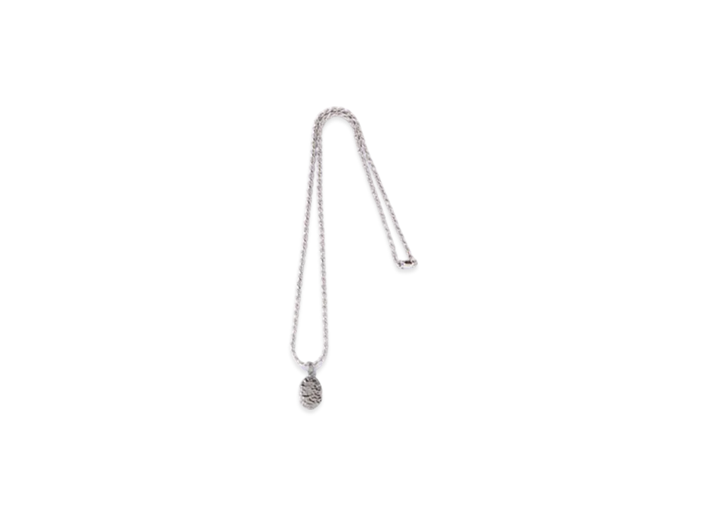 A BATHING APE Ape Head Silver Necklace "Silver"