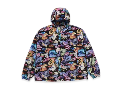 A BATHING APE Art Camo Hooded Jacket "Black"