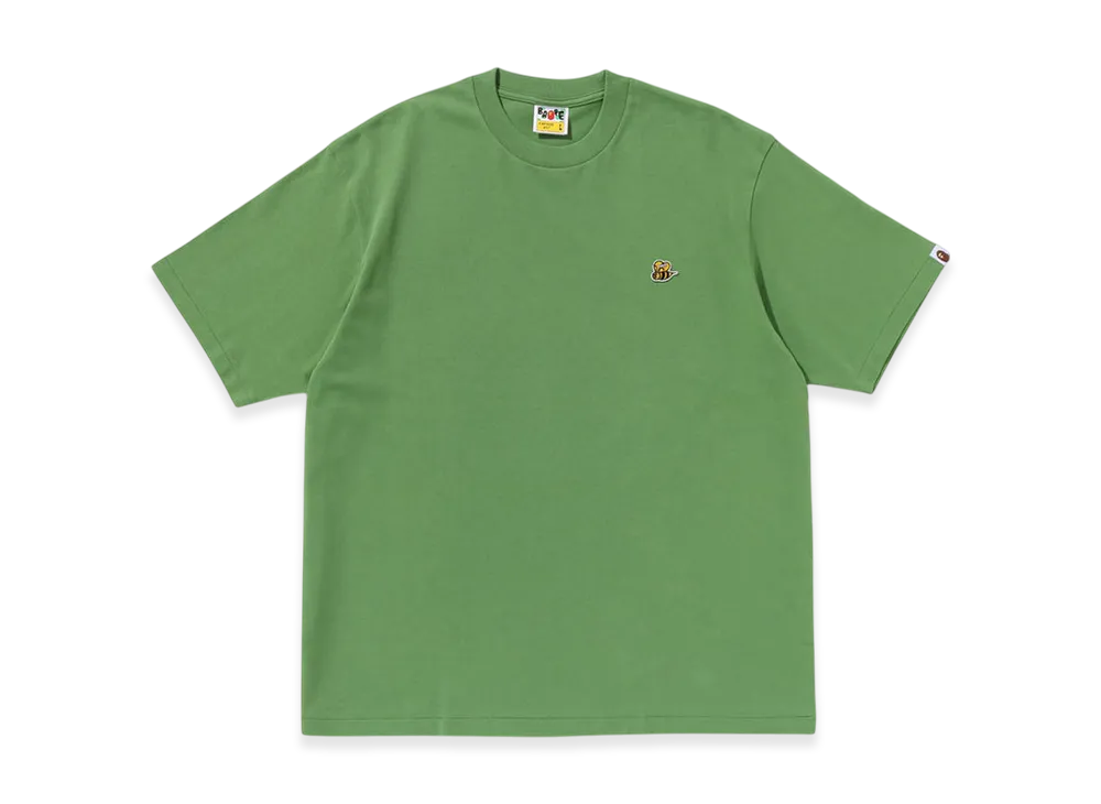 A BATHING APE Bape Bee One Point Relaxed Fit Tee "Green"