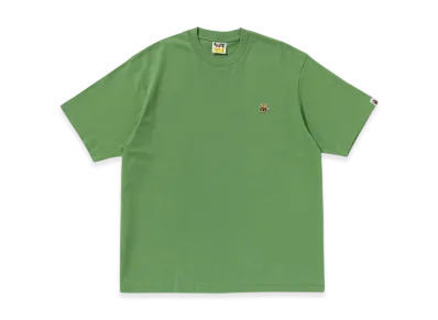 A BATHING APE Bape Bee One Point Relaxed Fit Tee "Green"