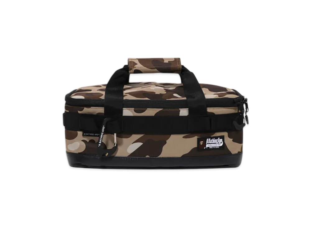 A BATHING APE Bape Camo Multi Gear Container S "Beige"