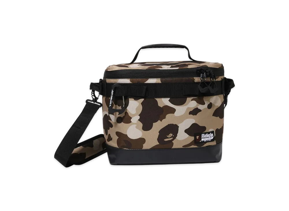 A BATHING APE Bape Camo Soft Cooler M "Beige"