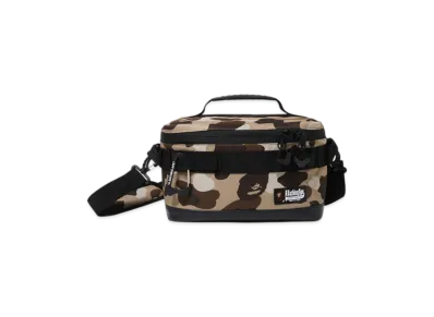 A BATHING APE Bape Camo Soft Cooler S "Beige"