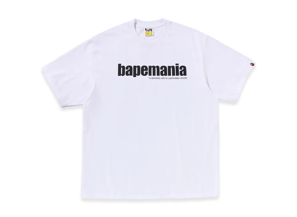 A BATHING APE Bape Logo Relaxed Fit Tee #1 "White"