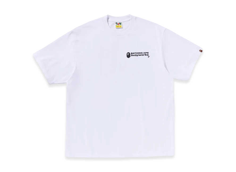 A BATHING APE Bape Logo Relaxed Fit Tee #2 "White"