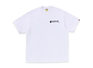 A BATHING APE Bape Logo Relaxed Fit Tee #2 "White"