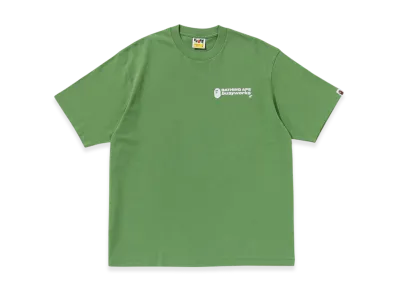 A BATHING APE Bape Logo Relaxed Fit Tee #2 "Green"