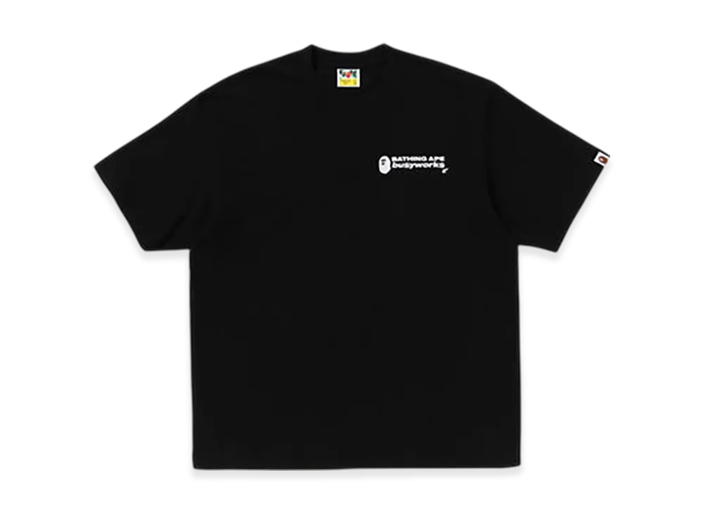 A BATHING APE Bape Logo Relaxed Fit Tee #2 "Black"