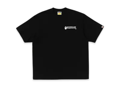 A BATHING APE Bape Logo Relaxed Fit Tee #2 "Black"