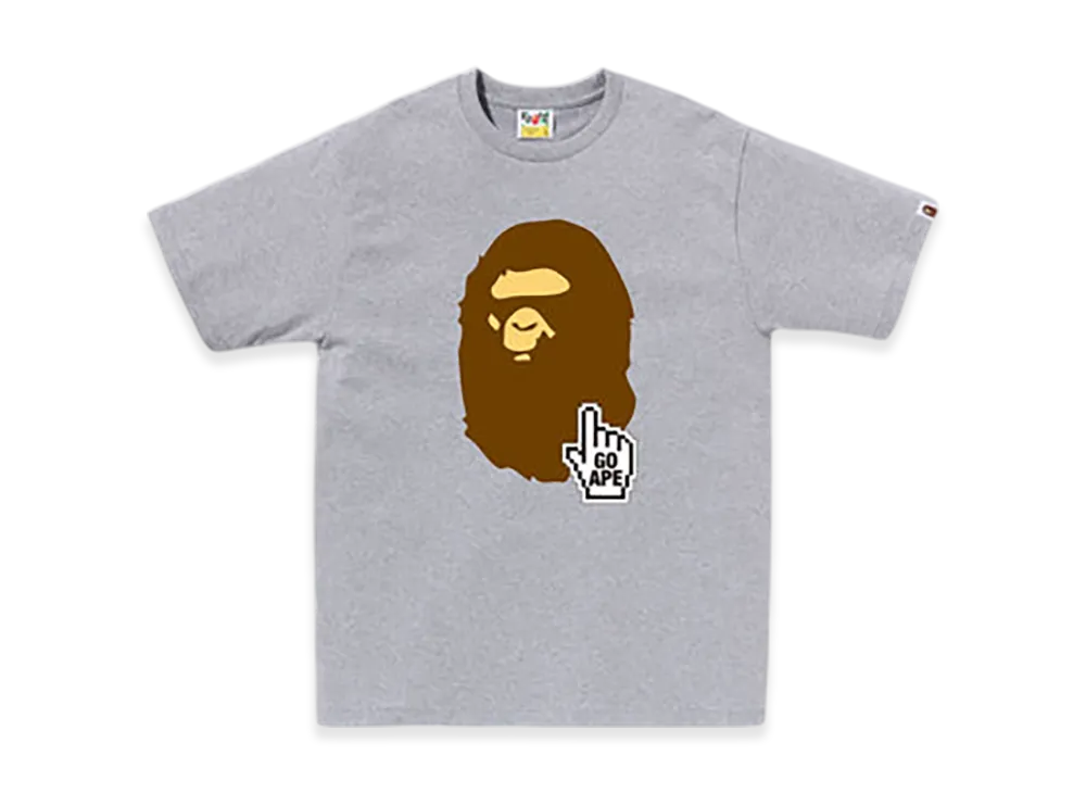A BATHING APE Bape Online Tee "Gray"