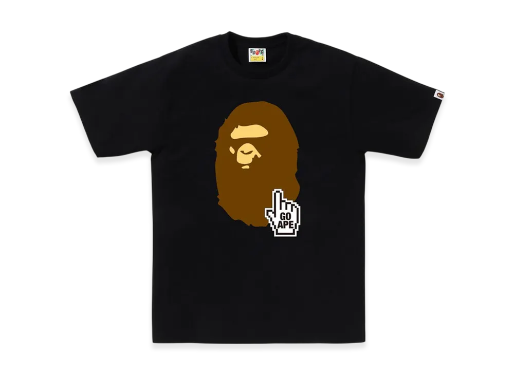 A BATHING APE Bape Online Tee "Black"
