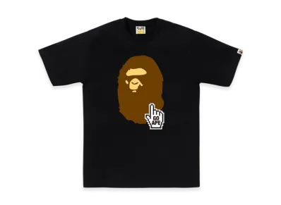 A BATHING APE Bape Online Tee "Black"
