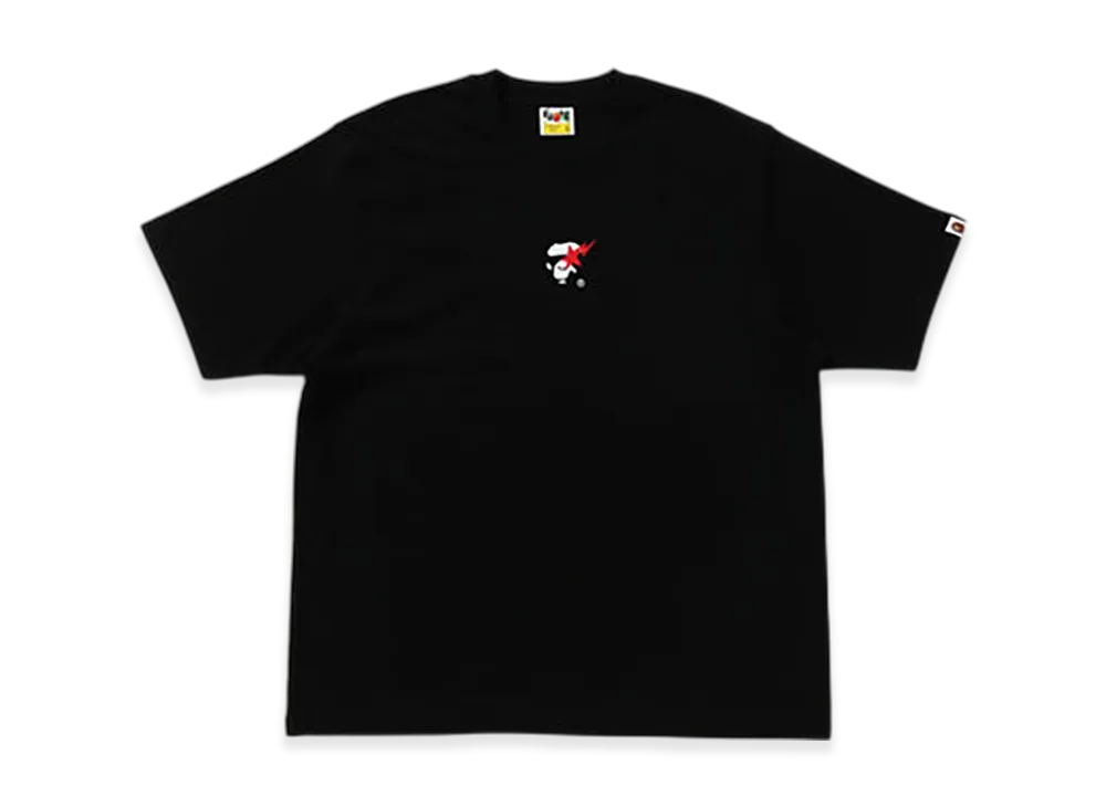 A BATHING APE Bape Sta Ape Face Relaxed Fit Tee "Black"