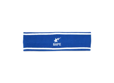 A BATHING APE Bapesta Headband "Navy"