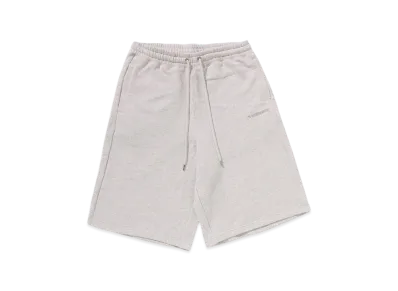 A BATHING APE Bathing Ape Logo Knee Length Relaxed Fit Sweat Shorts "Gray"