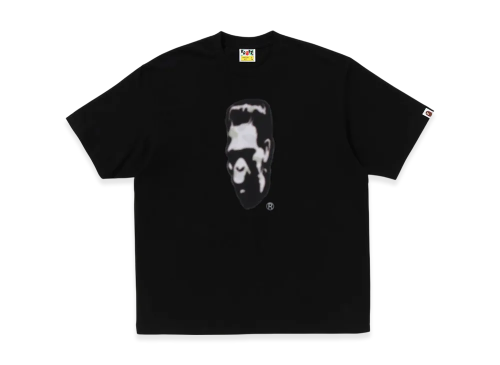 A BATHING APE City Camo Frankenstein Relaxed Fit Tee "Black"