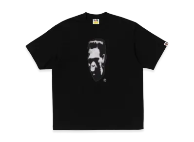 A BATHING APE City Camo Frankenstein Relaxed Fit Tee "Black"