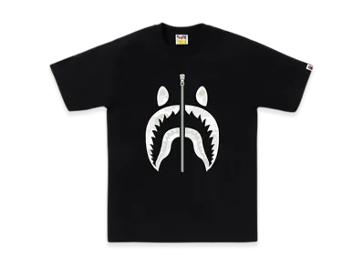 A BATHING APE City Camo Shark Tee "Black"
