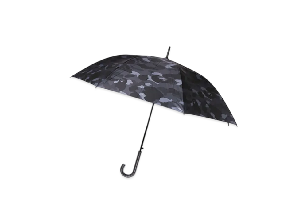 A BATHING APE Color Camo Umbrella "Black"