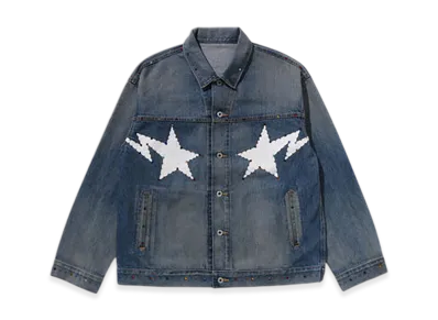 A BATHING APE Color Stone Denim Jacket "Indigo"