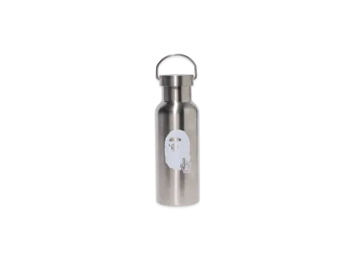 A BATHING APE Go Ape Pointer Stainless Steel Bottle "Silver"