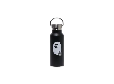 A BATHING APE Go Ape Pointer Stainless Steel Bottle "Black"
