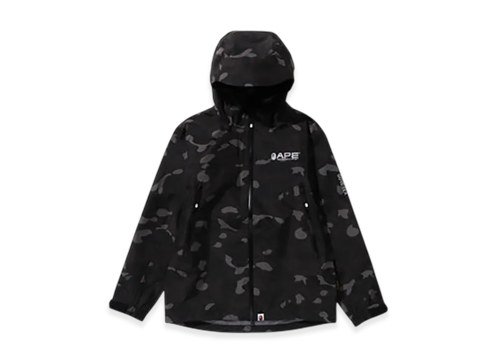 A BATHING APE Gore-Tex Color Camo Shell Jacket "Black"