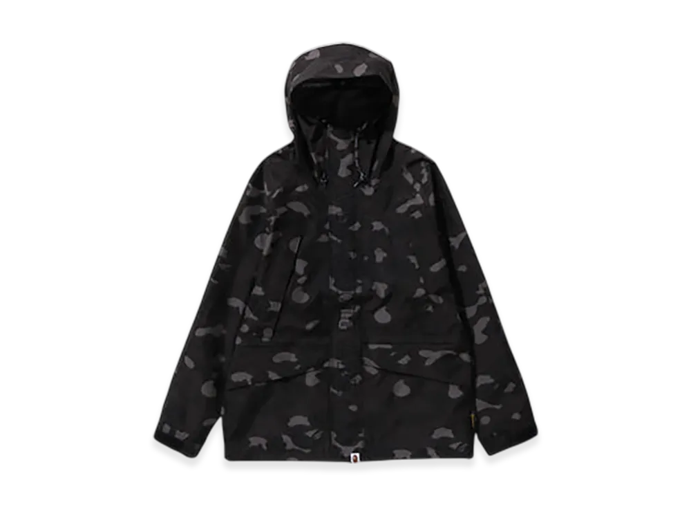 A BATHING APE Gore-Tex Color Camo Snowboard Jacket "Black"