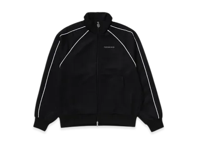 A BATHING APE Line Camo Jacquard Metal Logo Relaxed Fit Track Jacket "Black"