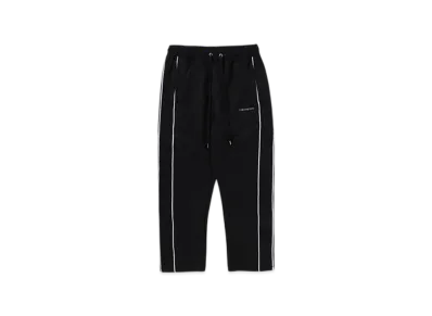 A BATHING APE Line Camo Jacquard Metal Logo Relaxed Fit Track Sweat Pants "Black"