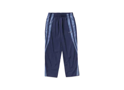 A BATHING APE Line Camo Metal Logo Relaxed Fit Track Pants "Navy"