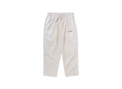 A BATHING APE Line Camo Metal Logo Relaxed Fit Track Pants "Ivory"