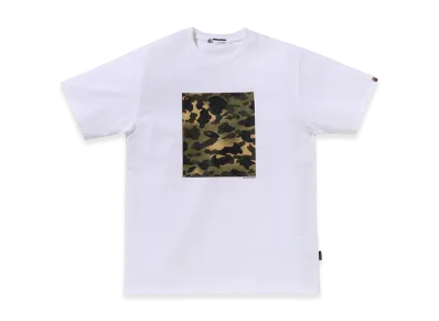 A BATHING APE Mixed 1St Camo Tee Bape Legacy "White"