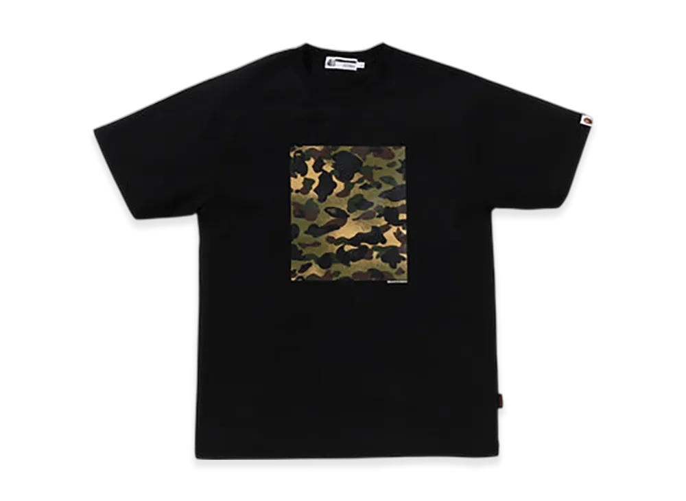 A BATHING APE Mixed 1St Camo Tee Bape Legacy "Black"