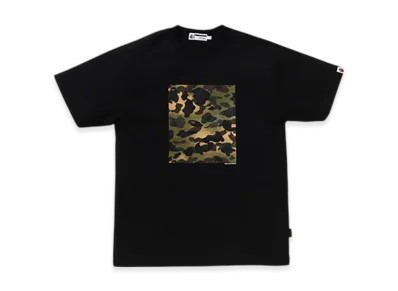 A BATHING APE Mixed 1St Camo Tee Bape Legacy "Black"