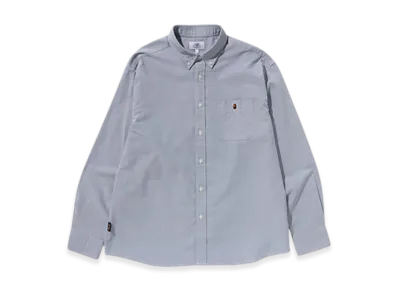 A BATHING APE One Point Cordura Oxford Shirt "White"