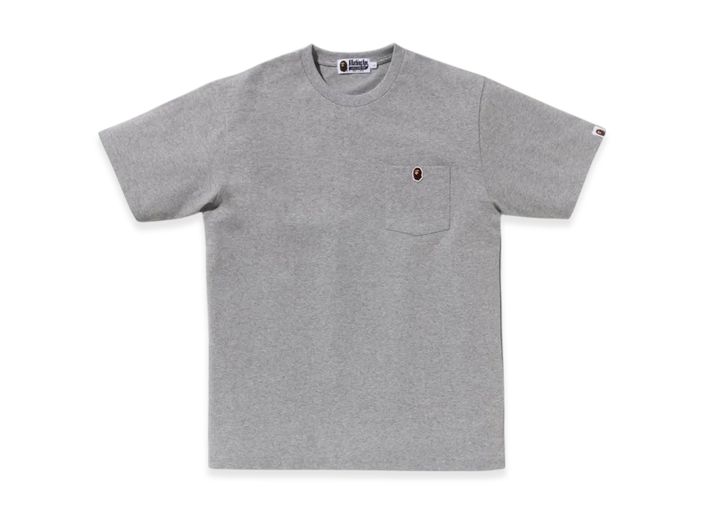 A BATHING APE One Point Pocket Tee "Gray"