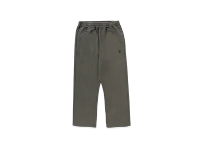 A BATHING APE One Point Relaxed Fit Wide Leg Sweatpants "Olive Drab"