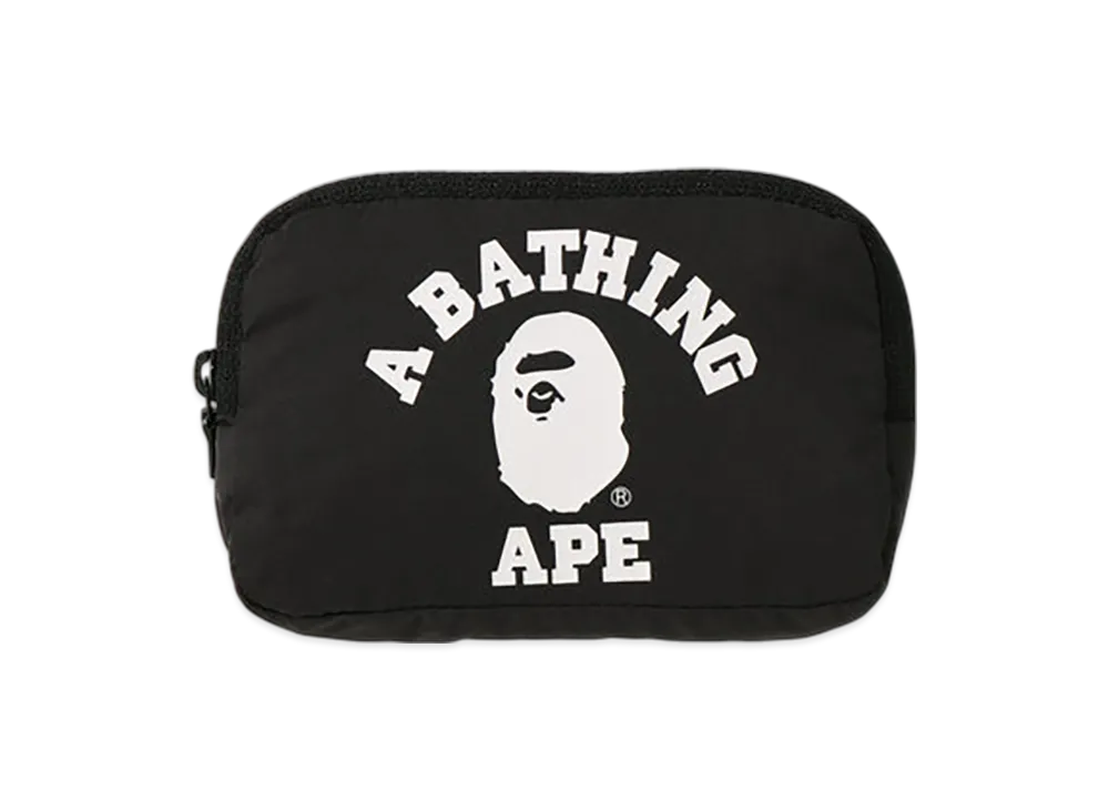 A BATHING APE Packable Tote Bag "Black"
