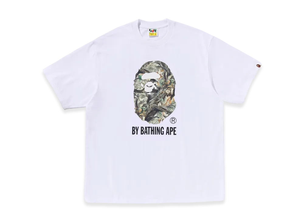 A BATHING APE By Bathing Ape Relaxed Fit Tee "White"