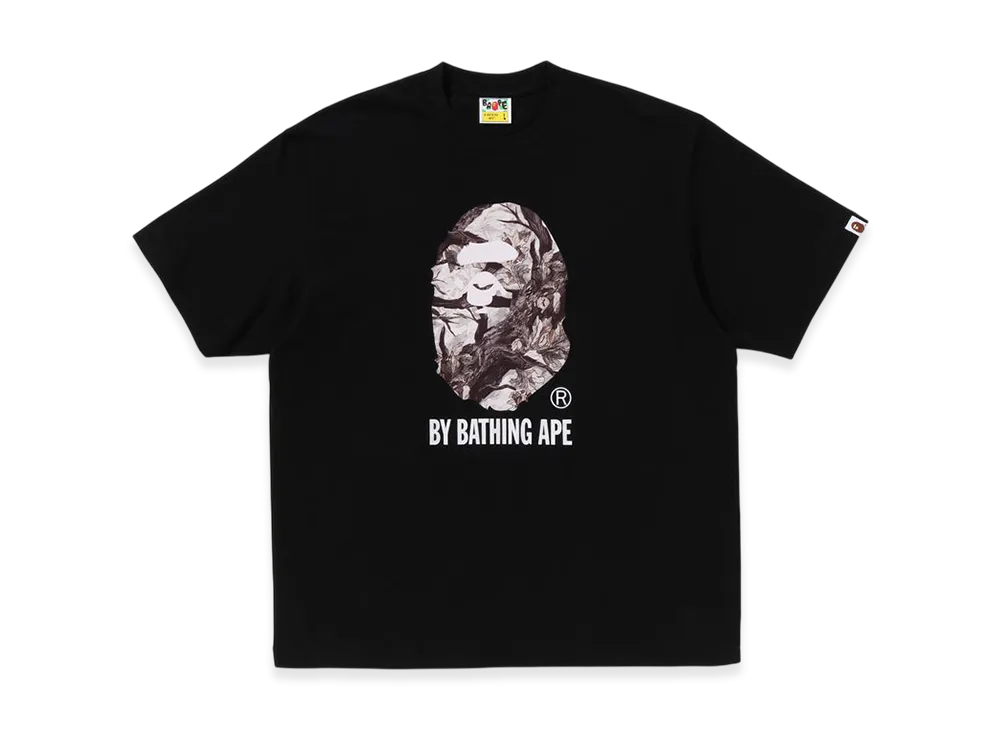 A BATHING APE By Bathing Ape Relaxed Fit Tee "Black"