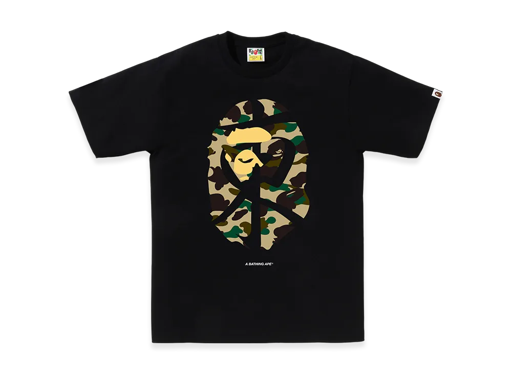 A BATHING APE Ape Head Tee#2 "Black"