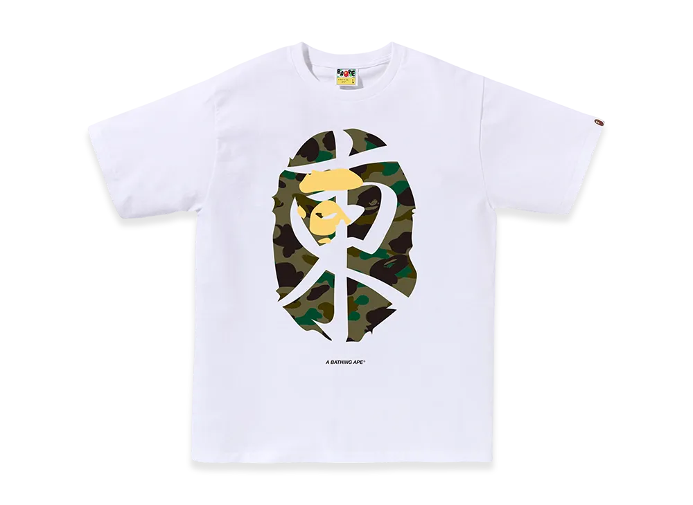 A BATHING APE Ape Head Tee#2 "White"