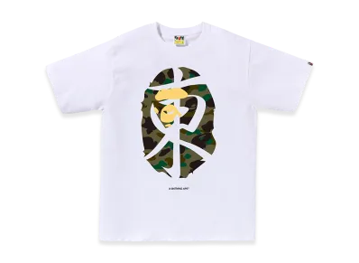 A BATHING APE Ape Head Tee#2 "White"