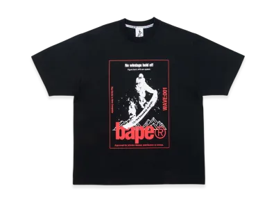 A BATHING APE BY KAZUKI KURAISHI Skate Relaxed Fit Tee "Black"