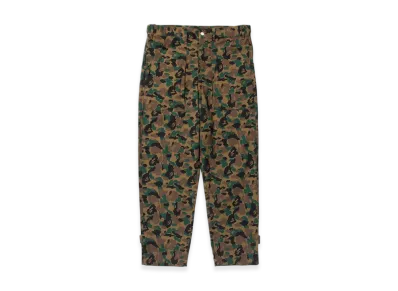 A BATHING APE BY KAZUKI KURAISHI Pixelate Camo Tactical Pants "Green"