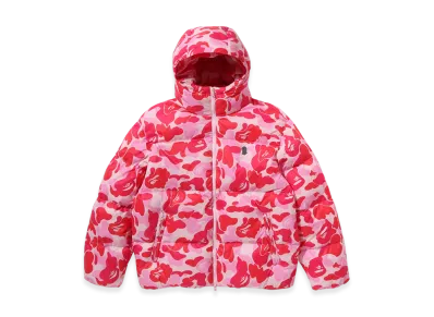 A BATHING APE Down Jacket "Pink"