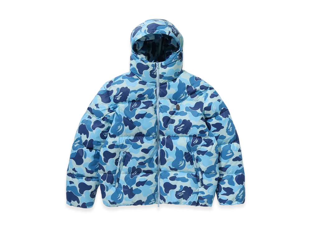 A BATHING APE Down Jacket "Blue"
