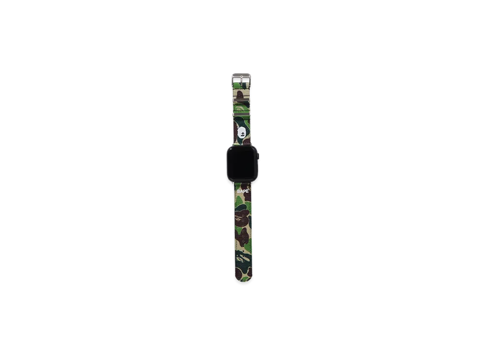 A BATHING APE Nato Band M Mobile "Green"